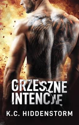 Grzeszne intencje. Autor: K.C. Hiddenstorm. SmakLiter.pl Okładka książki Grzeszne intencje
