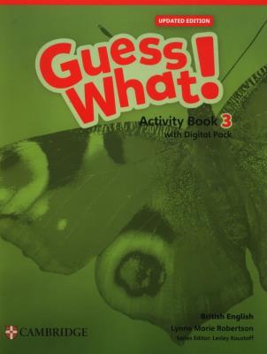 Okładka książki Guess What! British English Level 3 Activity Book with Digital Pack Updated