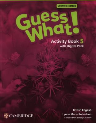 Okładka książki Guess What! British English Level 5 Activity Book with Digital Pack Updated