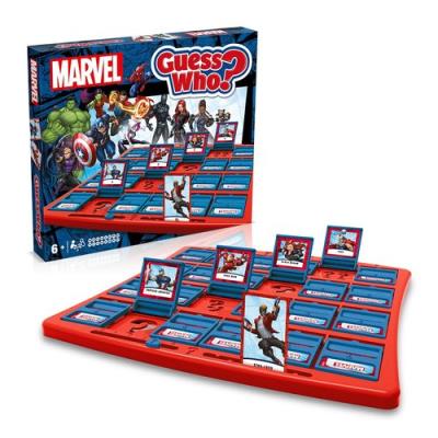 GUESS WHO Marvel. Wydawca: Winning Moves. SmakLiter.pl Opakowanie GUESS WHO Marvel
