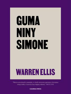 Guma Niny Simone. Autor: Ellis Warren. SmakLiter.pl Okładka książki Guma Niny Simone