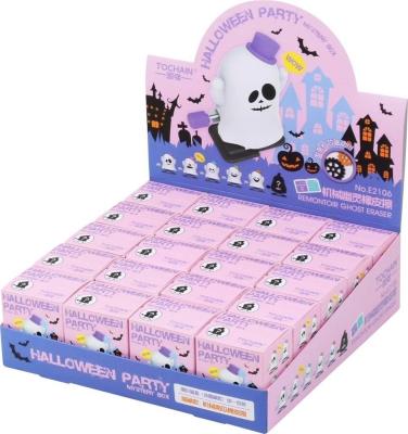 Opakowanie Gumka do ołówka Halloween nakręcana mix