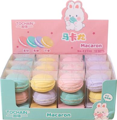 Opakowanie Gumka do ołówka Macaron 2szt mix