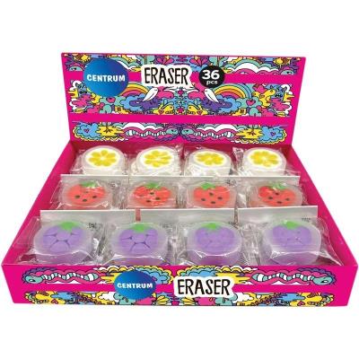 Opakowanie Gumka do ścerania Owoce (36szt)