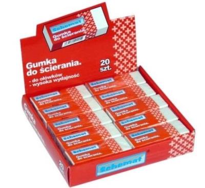 Opakowanie Gumka do ścierania (20szt)