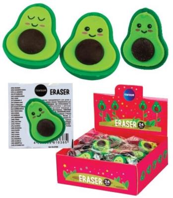 Opakowanie Gumka do ścierania Awokado 38x30x20mm (24szt)