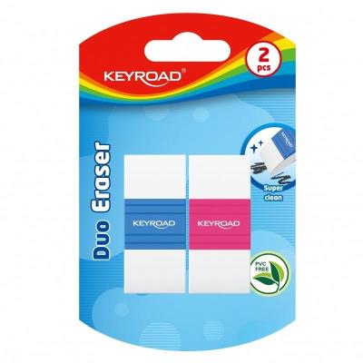 Opakowanie Gumka do ścierania dwukolorowa 2szt MIX