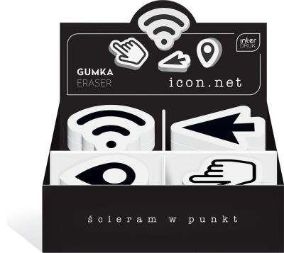 Opakowanie Gumka do ścierania Icon.net (20szt)