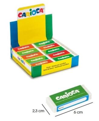 Opakowanie Gumka do wymazywania (20szt) CARIOCA