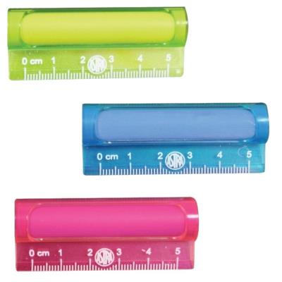 Opakowanie Gumka i linijka 5cm 2w1 (18szt) ASTRA