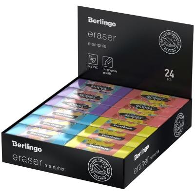 Opakowanie Gumka prostokątna Memphis (24szt)