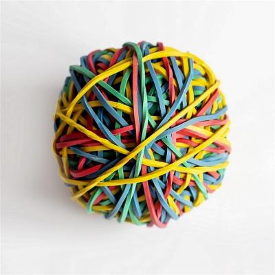 Opakowanie Gumka recepturka 250g mix D.RECT