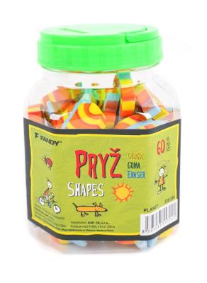 Opakowanie Gumka Shapes planeta (60szt)
