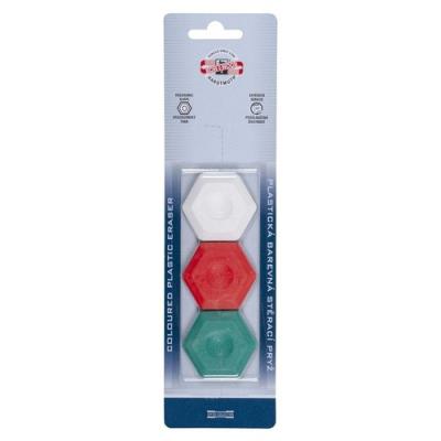 Opakowanie Gumka termoplastyczna blister 3 sztuki