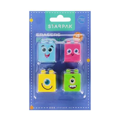 Opakowanie Gumki do mazania Blocks 4 szt.