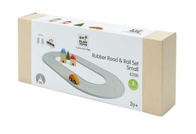 Opakowanie Gumowy tor mały dla aut i pociągów