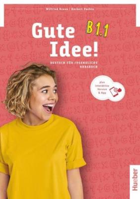 Gute Idee! B1.1 KB + kod. Wydawca: Hueber. SmakLiter.pl Opakowanie Gute Idee! B1.1 KB + kod