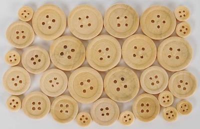 Opakowanie Guziki drewnianie 02 natural