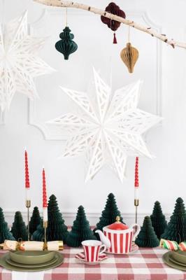 Opakowanie Gwiazda papierowa 50 cm biały