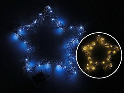 Opakowanie Gwiazda ze światłem LED na baterie