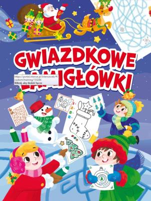 Gwiazdkowe łamigłówki. Autor: Opracowanie zbiorowe. SmakLiter.pl Okładka książki Gwiazdkowe łamigłówki