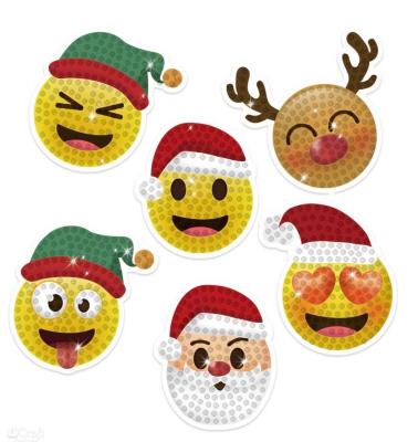 Opakowanie Haft diamentowy - naklejki świątczne emotikony