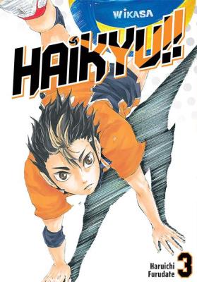 Haikyu!! Tom 3. Autor: Haruichi Furudate. SmakLiter.pl Okładka książki Haikyu!! Tom 3