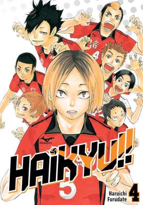 Haikyu!! Tom 4. Autor: Haruichi Furudate. SmakLiter.pl Okładka książki Haikyu!! Tom 4