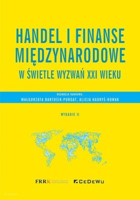 Okładka książki Handel i finanse międzynarodowe w świetle wyzwań