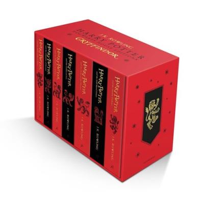 Harry Potter Gryffindor House Edition Paperback Box Set. Autor: Rowling J.K.. SmakLiter.pl Okładka książki Harry Potter Gryffindor House Edition Paperback Box Set
