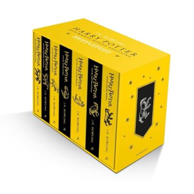 Harry Potter Hufflepuff House Editions Paperback Box Set. Autor: Rowling J.K.. SmakLiter.pl Okładka książki Harry Potter Hufflepuff House Editions Paperback Box Set