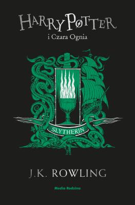 Harry Potter i Czara Ognia (Slytherin). Autor: J. K. Rowling. SmakLiter.pl Okładka książki Harry Potter i Czara Ognia (Slytherin)