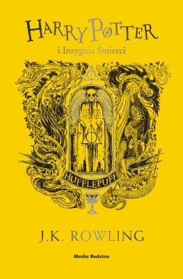 Harry Potter i Insygnia Śmierci. Hufflepuff. Autor: J. K. Rowling. SmakLiter.pl Okładka książki Harry Potter i Insygnia Śmierci. Hufflepuff