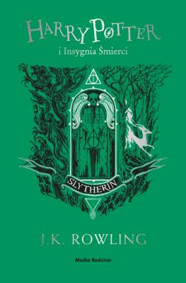 Harry Potter i Insygnia Śmierci. Slytherin. Autor: J. K. Rowling. SmakLiter.pl Okładka książki Harry Potter i Insygnia Śmierci. Slytherin