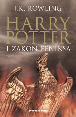 Harry Potter i Zakon Feniksa  (czarna edycja). Autor: J. K. Rowling. SmakLiter.pl Okładka książki Harry Potter i Zakon Feniksa  (czarna edycja)