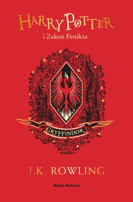 Harry Potter i Zakon Feniksa (Gryffindor). Autor: J. K. Rowling. SmakLiter.pl Okładka książki Harry Potter i Zakon Feniksa (Gryffindor)