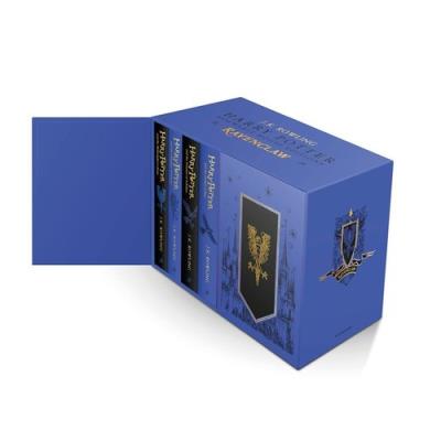 Harry Potter Ravenclaw House Editions Hardback Box Set. Autor: Rowling J.K.. SmakLiter.pl Okładka książki Harry Potter Ravenclaw House Editions Hardback Box Set