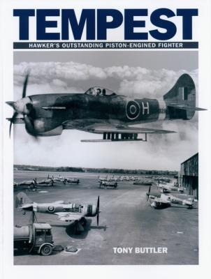Hawker Tempest. Autor: Buttler Tony. SmakLiter.pl Okładka książki Hawker Tempest