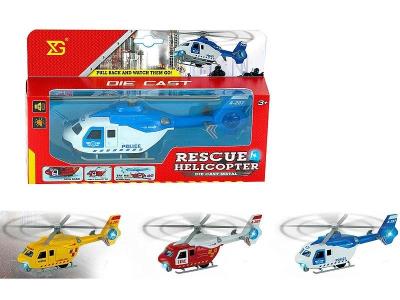 Helikopter śmigłowiec metalowy światło dźwięk MIX. Wydawca: ADAR. SmakLiter.pl Opakowanie Helikopter śmigłowiec metalowy światło dźwięk MIX