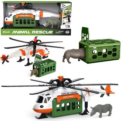 Helikopter transportowy dla zwierząt. Wydawca: Trifox. SmakLiter.pl Opakowanie Helikopter transportowy dla zwierząt