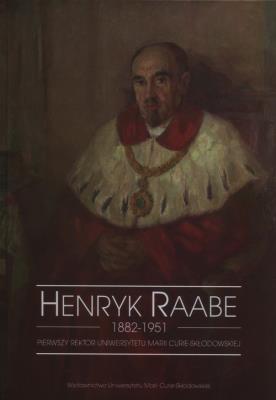 Opakowanie Henryk Raabe 1882-1951 Pierwszy...