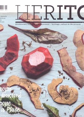Herito nr 45 Europa od kuchni. Wydawca: Międzynarodowe Centrum Kultury Kraków. SmakLiter.pl Opakowanie Herito nr 45 Europa od kuchni