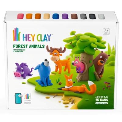 Opakowanie Hey Clay - zestaw Zwierzęta Leśne + akcesoria