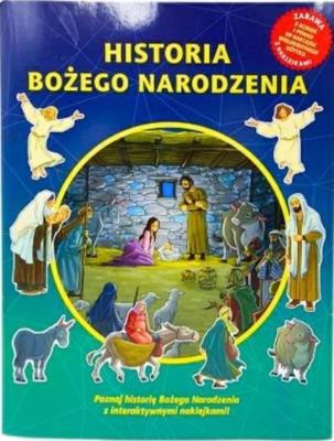Historia Bożego Narodzenia. Autor: Jacob Vium-Olesen, Gustavo Mazali. SmakLiter.pl Okładka książki Historia Bożego Narodzenia