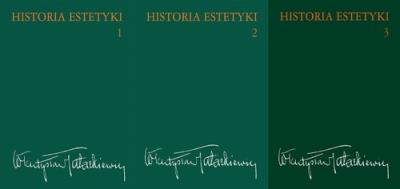 Historia estetyki Tom 1- 3. Autor: Tatarkiewicz Władysław. SmakLiter.pl Okładka książki Historia estetyki Tom 1- 3