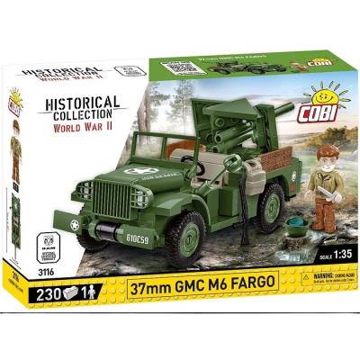 Historical Collection World War II GMC M6 Fargo. Wydawca: Cobi. SmakLiter.pl Opakowanie Historical Collection World War II GMC M6 Fargo