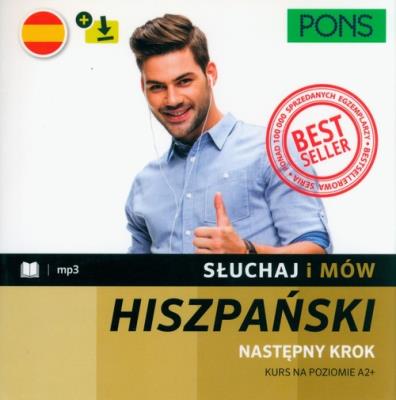 Hiszpański Słuchaj i mów kurs następny kro w. 4. Autor:   Praca zbiorowa. SmakLiter.pl Okładka książki Hiszpański Słuchaj i mów kurs następny kro w. 4