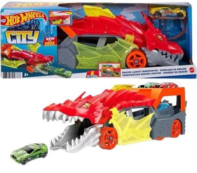 Opakowanie Hit Wheels City Transporter Dragon