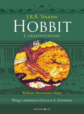 Okładka książki Hobbit z objaśnieniami