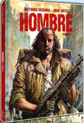 Hombre Księga 1. Autor: Antonio Segura. SmakLiter.pl Okładka książki Hombre Księga 1